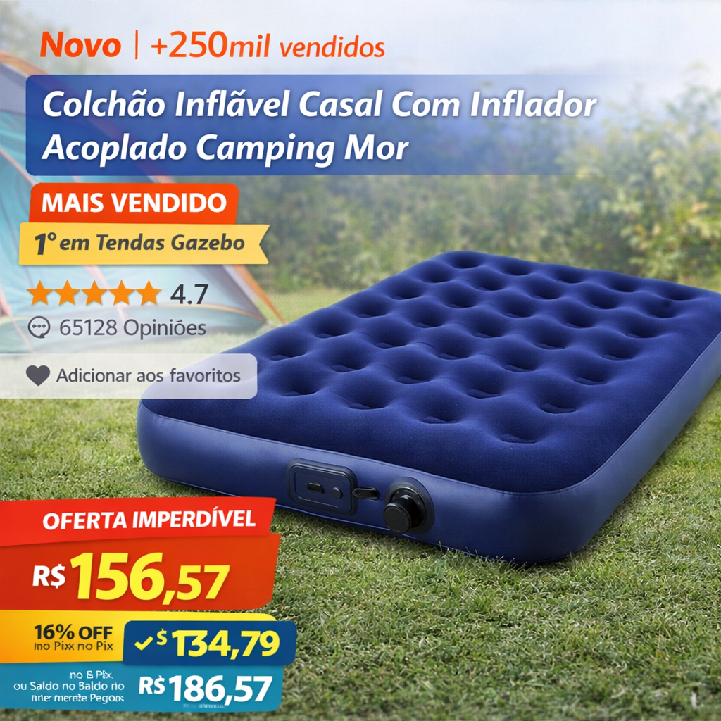 Colchão Inflável Casal