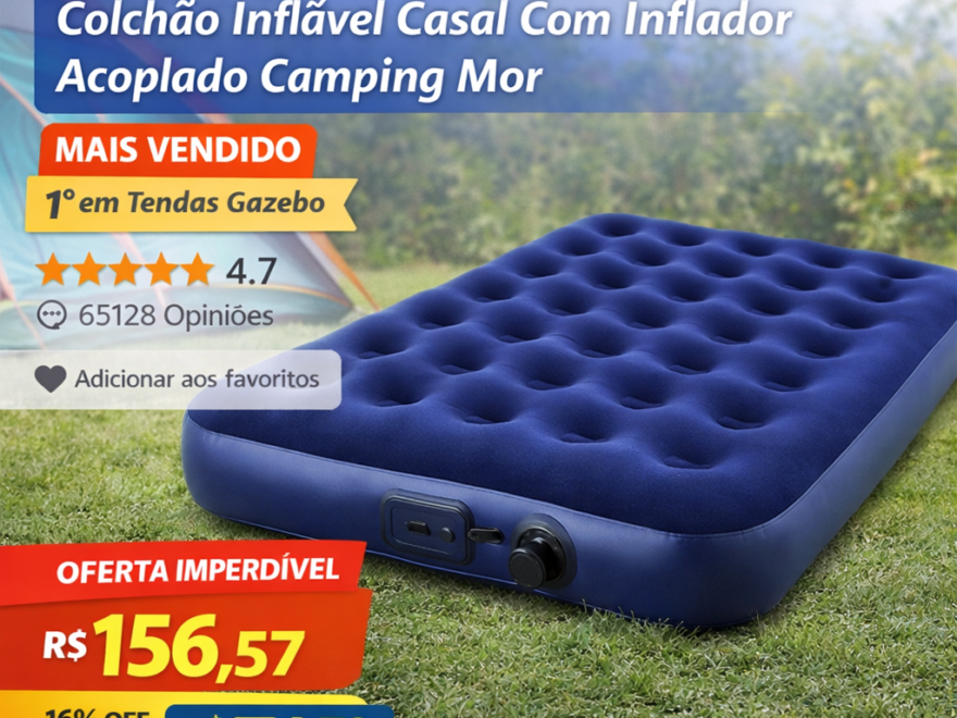 Colchão Inflável Casal