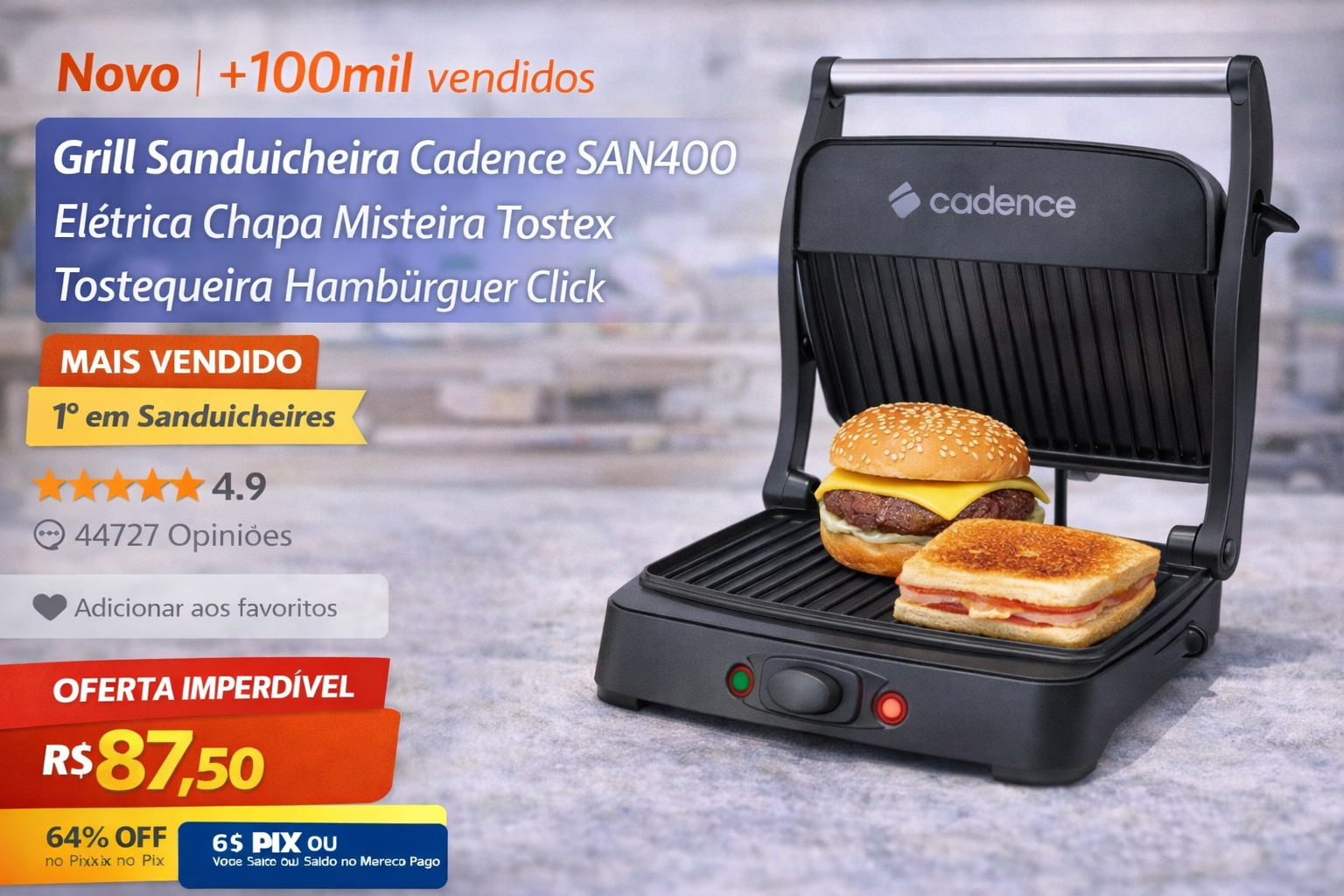 Sanduicheira Elétrica: vale a pena comprar?