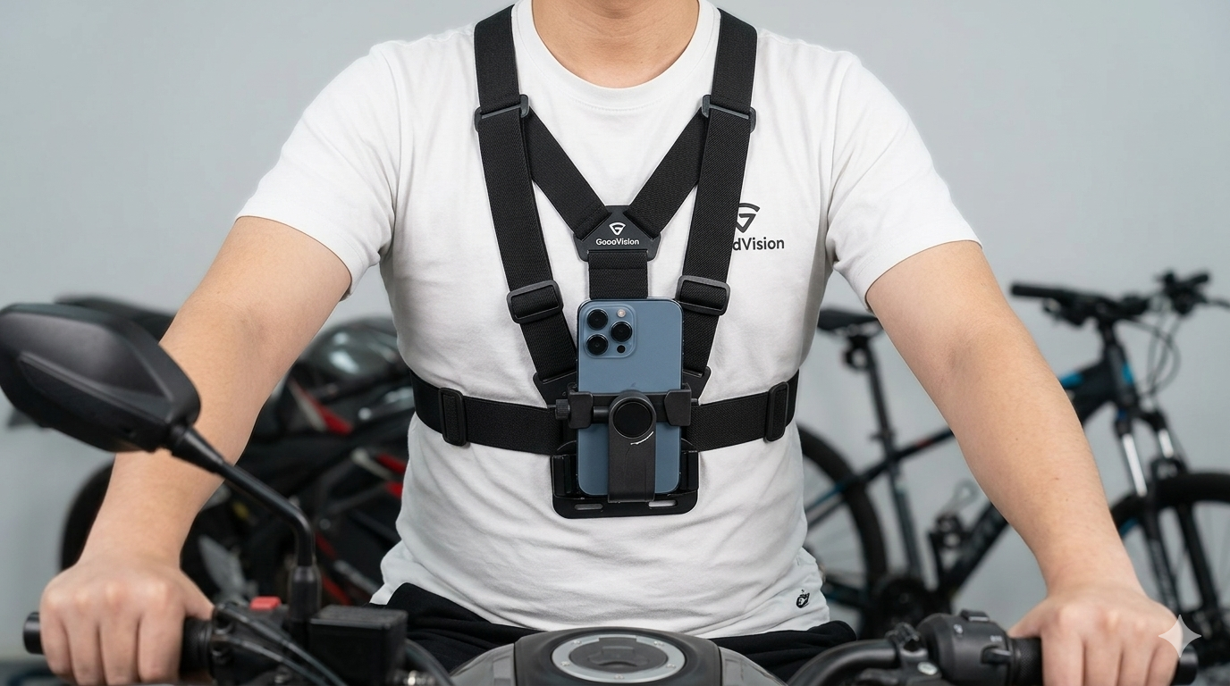 Suporte Peitoral para Celular Que Deixa Suas Mãos Livres