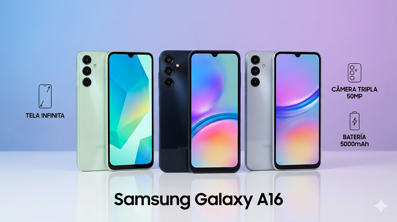 5 motivos pra ver ser presta (ou não) o Samsung A16