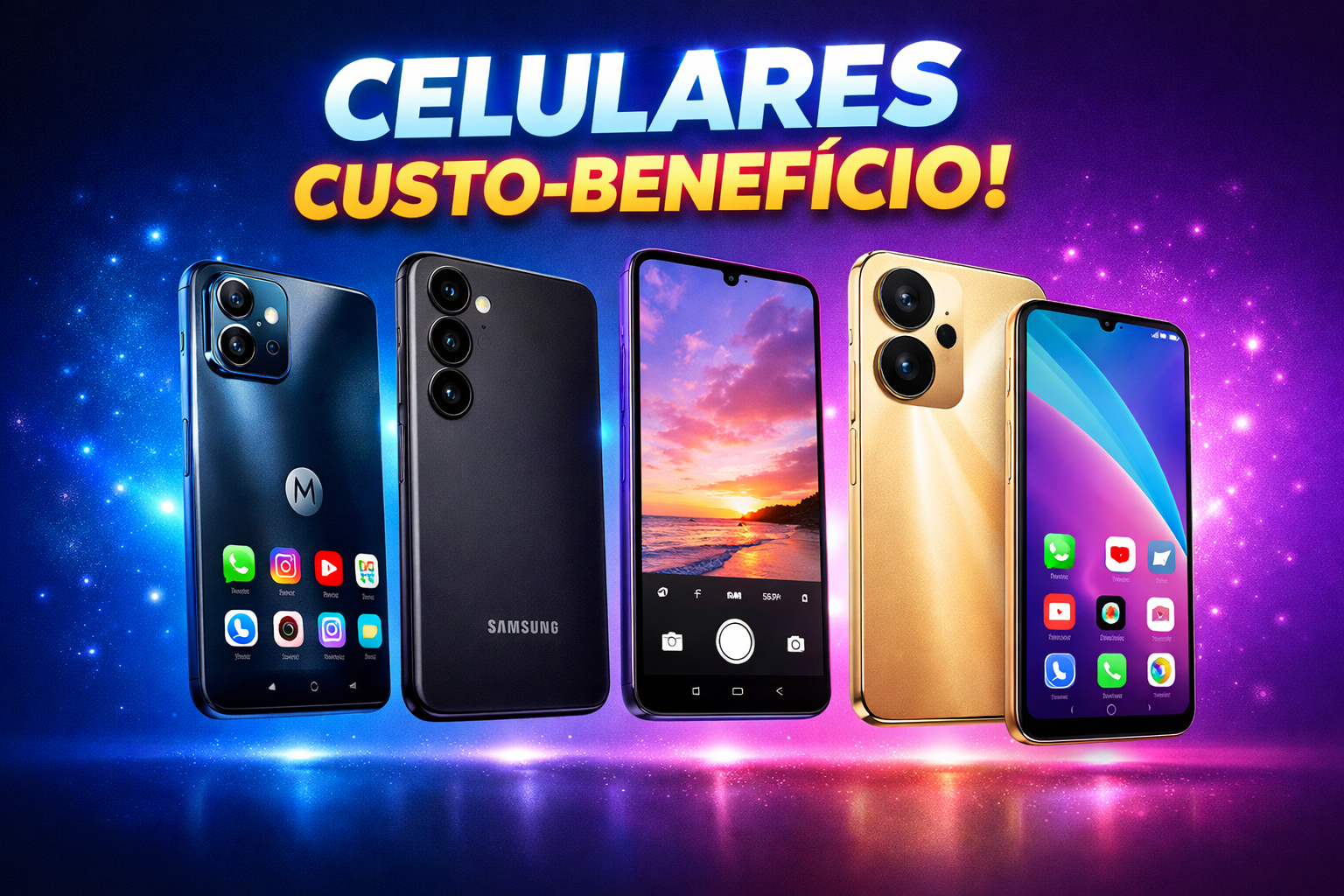 Todo Mundo Está Falando desses celulares até R$ 1.200