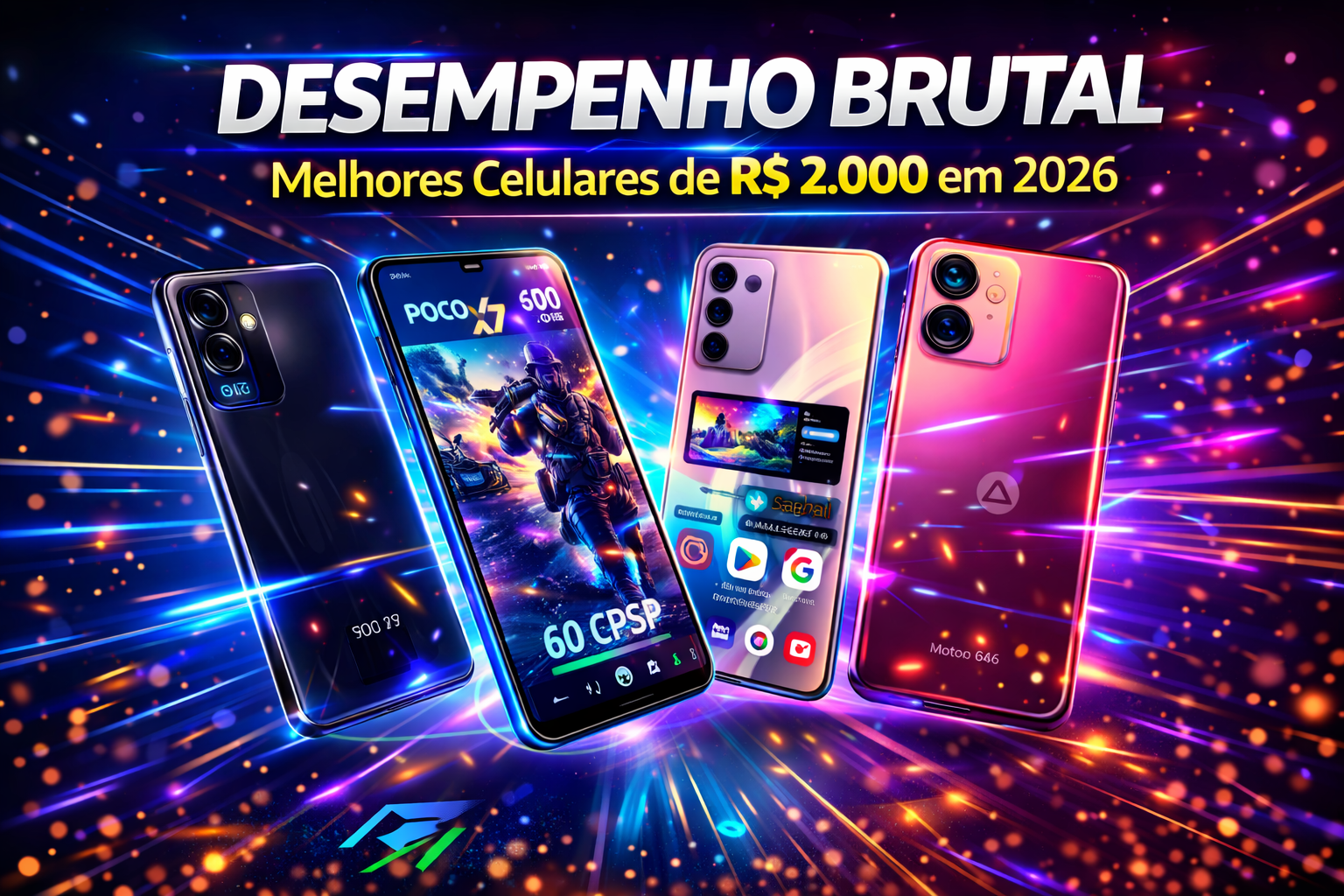 Desempenho Brutal desse celulares de R$ 2.000