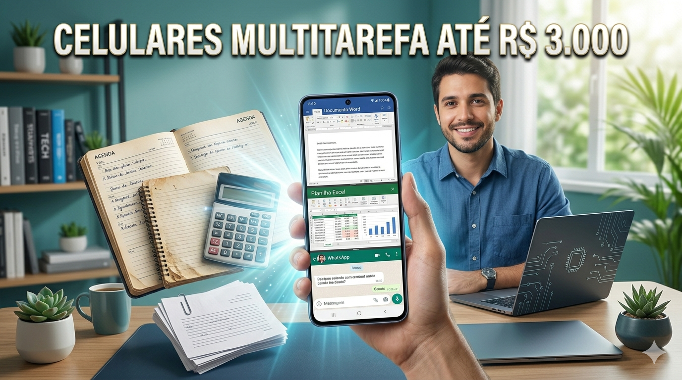 Celulares que Surpreendem Top até R$ 3.000