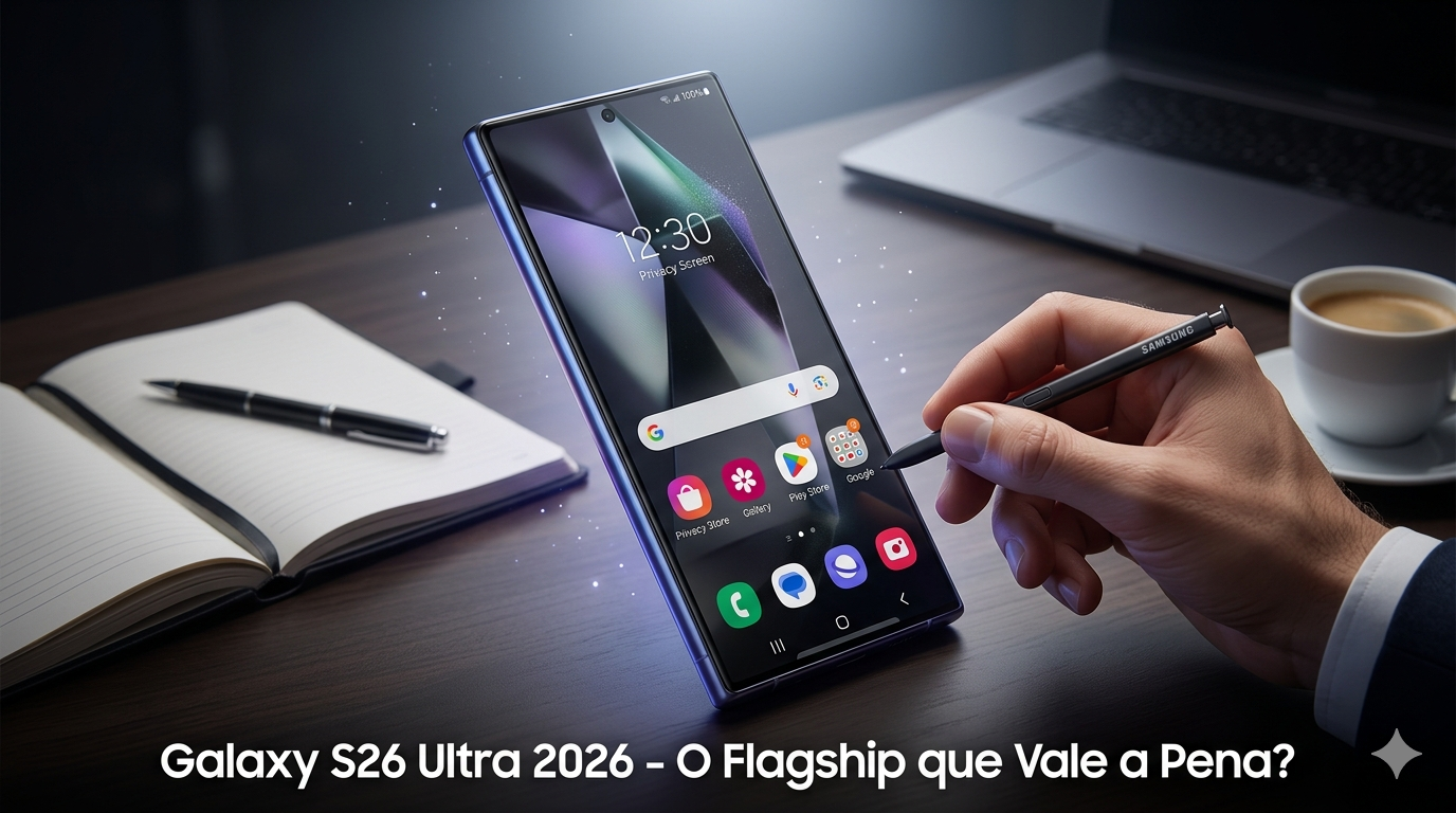 Review Completo Galaxy S26 Ultra 2026: Vale a Pena