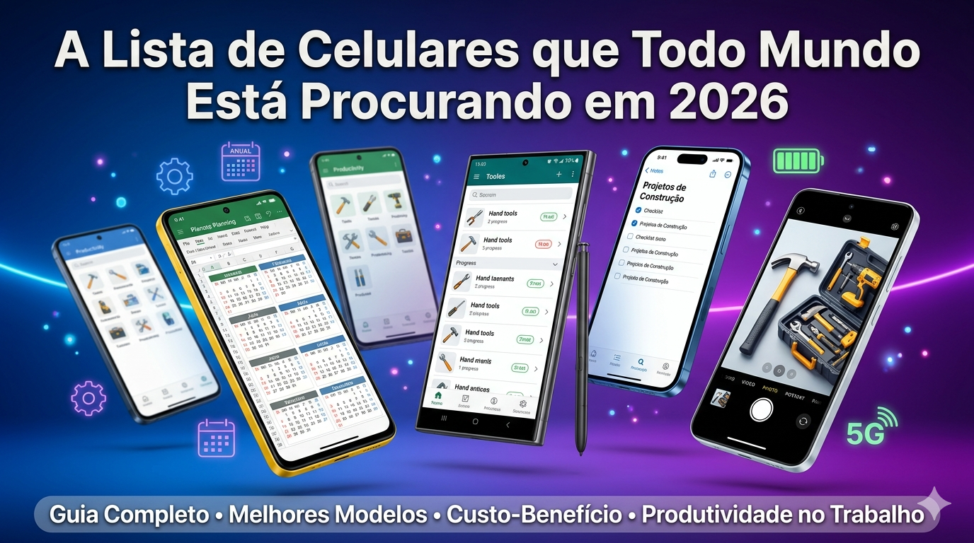 A Lista de celulares que Todo Mundo Está Procurando