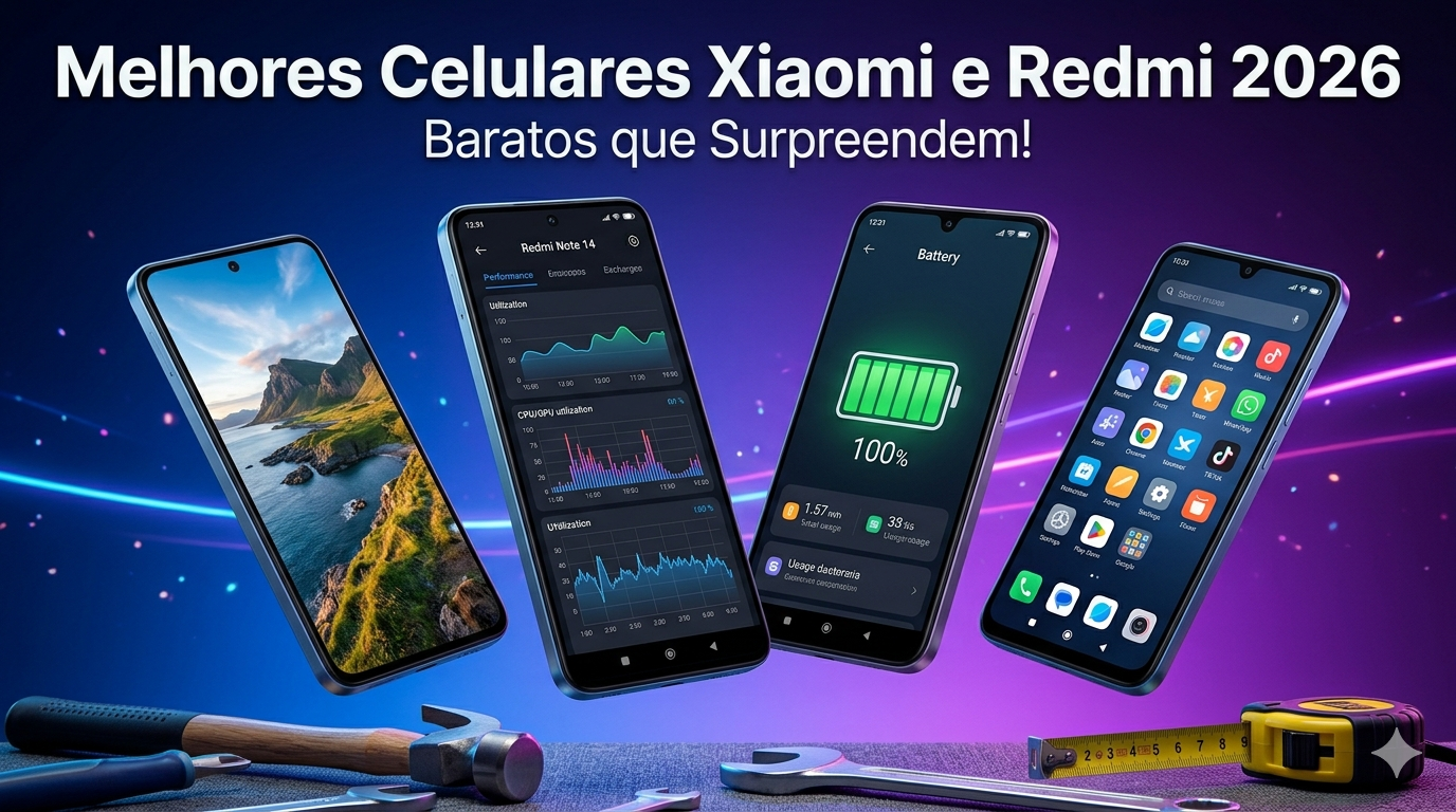 Melhores Celulares Xiaomi e Redmi: Barata que Surpreende